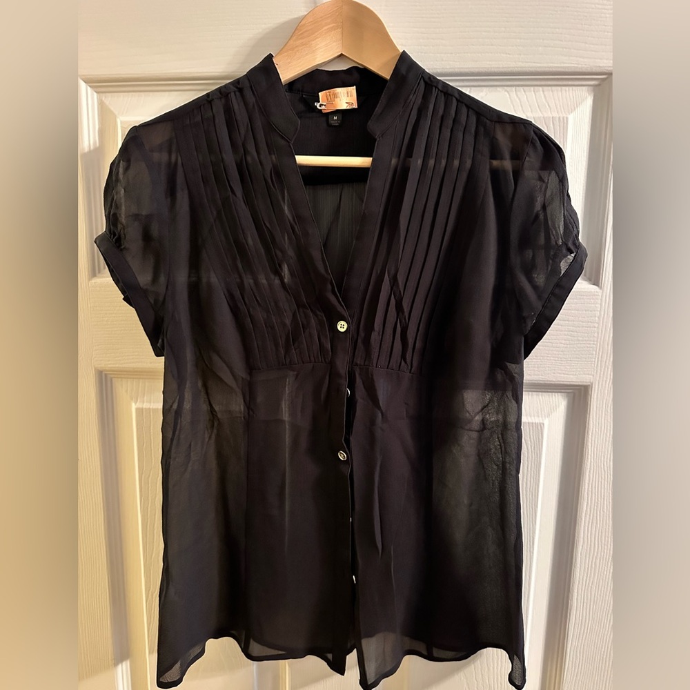 Express Design Studio Elegant Black Blouse